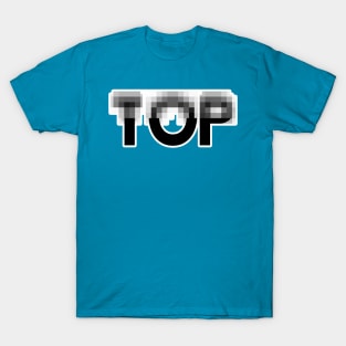 Top is just a Word T-Shirt